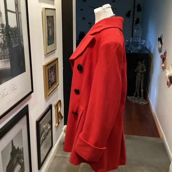 NEWPORT NEWS RED a oat size 12 JUST BEAUTIFUL ❤️ - Picture 5 of 7